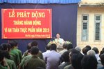 Tổ chức Lễ phát động "Tháng hành động vì an toàn thực phẩm" năm 2019 tại thị trấn Nhơn Hòa