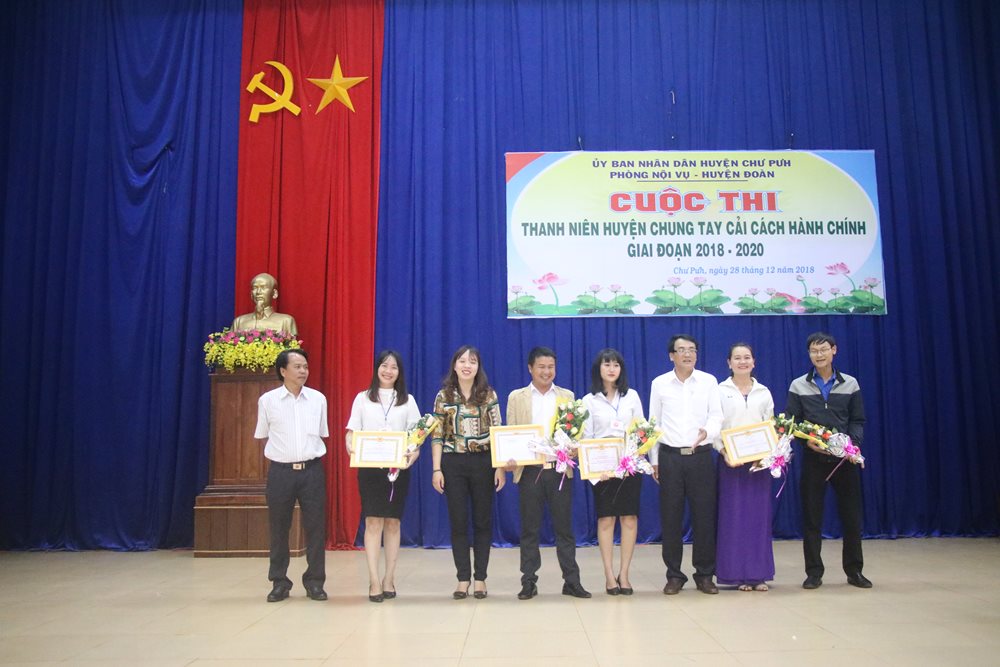 Tổ chức Cuộc thi Thanh niên huyện Chư Pưh chung tay cải cách hành chính giai đoạn 2018-2020 