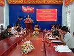 UBND thị trấn Nhơn Hoà: Hội nghị kiểm điểm đồng chí Chủ tịch UBND thị trấn trong công tác chỉ đạo tuyên truyền, giải phóng mặt bằng trên địa bàn nă...