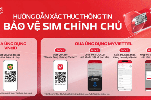 THÔNG BÁO: VỀ VIỆC CHUẨN HÓA VÀ XÁC THỰC THÔNG TIN THUÊ BAO DI ĐỘNG