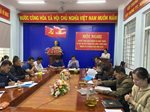 UBND thị trấn Nhơn Hòa: Hội nghị Sơ kết công tác 9 tháng đầu năm và triển khai phương hướng nhiệm vụ 3 tháng cuối năm 2022.