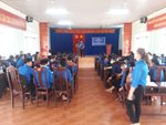 Đoàn thanh niên xã Ia Phang tổ chức kết nạp 53 đoàn viên mới