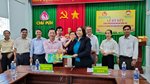 Lễ ký kết Chương trình phối hợp giữa Ủy ban MTTQ Việt Nam huyện và Phòng Giao dịch Ngân hàng Chính sách xã hội huyện