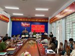 Thị trấn Nhơn Hòa: Hội nghị rút kinh nghiệm công tác tuyển chọn, gọi công dân nhập ngũ năm 2024 và triển khai nhiệm vụ năm 2025.