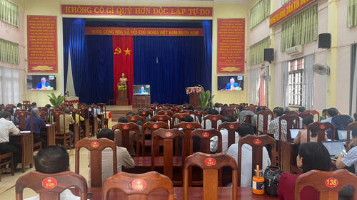 Xã Chư Pưh: Dự hội nghị học tập, quán triệt và triển khai thực hiện Nghị quyết Đại hội đại biểu Đảng bộ tỉnh Gia Lai lần thứ I