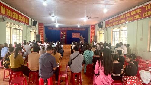 Xã Chư Pưh: Tổ chức điểm ngày Hội đại đoàn kết toàn dân tộc ở khu dân cư thôn Hòa Lộc, năm 2025.