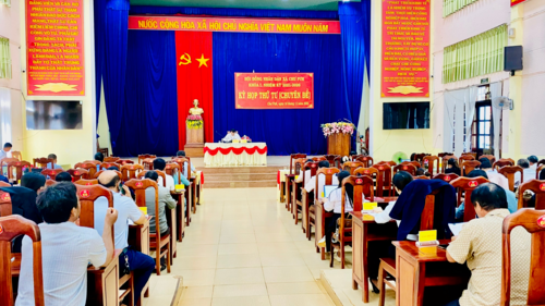 HĐND Xã Chư Pưh: Tổ chức kỳ họp thứ tư (Chuyên đề), HĐND xã khóa I nhiệm kỳ 2021-2026.