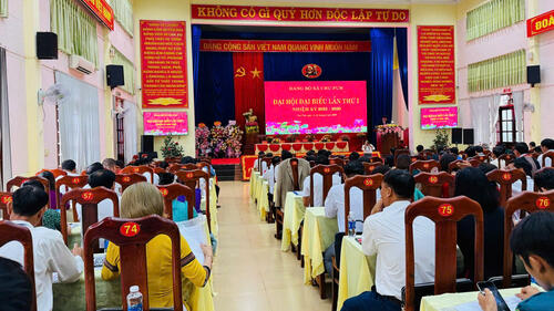 Đại hội đại biểu Đảng bộ xã Chư Pưh lần thứ I, nhiệm kỳ 2025-2030