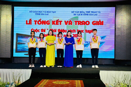 Chư Pưh tham dự trao giải cuộc thi “Đại sứ Văn hóa đọc” và “Giới thiệu sách trực tuyến” năm 2025 tỉnh Gia Lai.