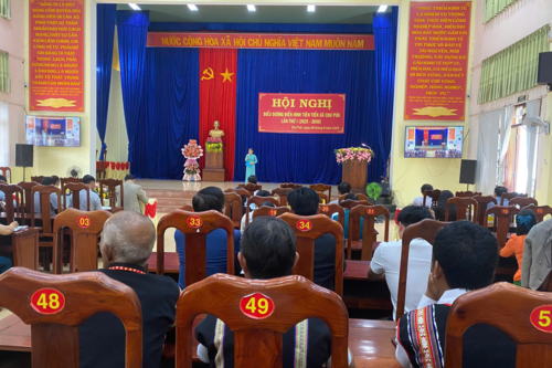 Hội nghị biểu dương điển hình tiên tiến xã Chư Pưh lần thứ I, (2025-2030).
