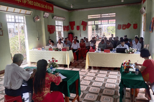 UBMTTQVN xã Chư Pưh: Hoàn thành tổ chức hội nghị Ban công tác Mặt trận ở khu dân cư và chuẩn bị mọi công tác cho Đại hội đại biểu MTTQVN xã lần thứ I, nhiệm kỳ 2025 -2030
