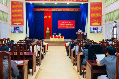 Chư Pưh: Hội nghị tiếp xúc cử tri của Đại biểu HĐND xã sau Kỳ họp thứ hai, Khóa I, nhiệm kỳ 2021-2026.