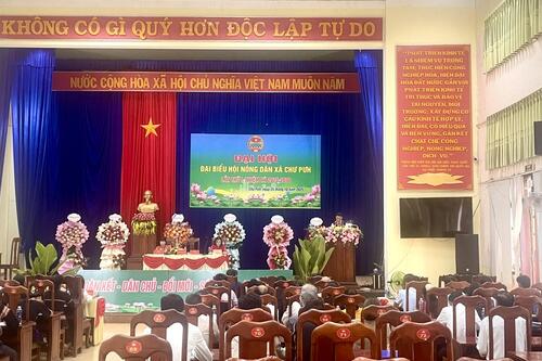 Đại hội đại biểu Hội Nông dân xã Chư Pưh lần thứ I, nhiệm kỳ 2025 – 2030