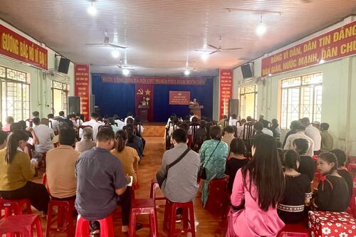 Xã Chư Pưh: Tổ chức điểm ngày Hội đại đoàn kết toàn dân tộc ở khu dân cư thôn Hòa Lộc, năm 2025.