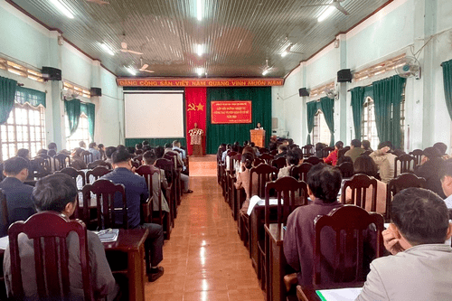 Trung tâm Chính trị xã Chư Pưh: Tập huấn nghiệp vụ công tác Tuyên giáo ở cơ sở năm 2025