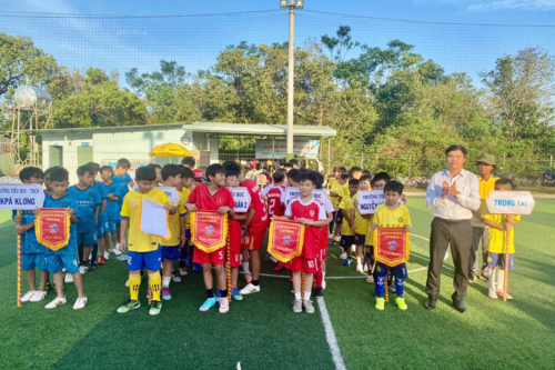 Chư Pưh: Tổ chức thành công giải bóng đá học sinh Tiểu học năm 2025.