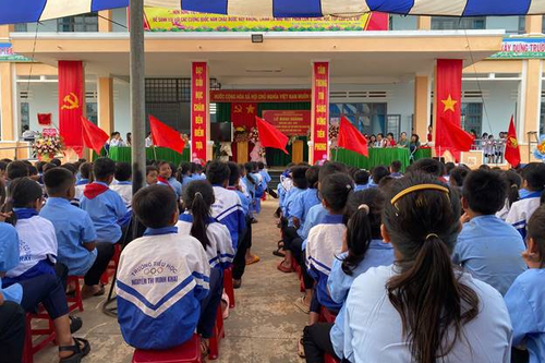 Ghi nhận – Không khí ngày khai giảng năm học mới 2025-2026 ở xã Chư Pưh.