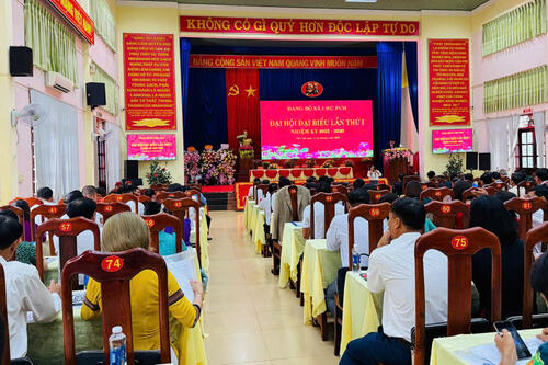Đại hội đại biểu Đảng bộ xã Chư Pưh lần thứ I, nhiệm kỳ 2025-2030